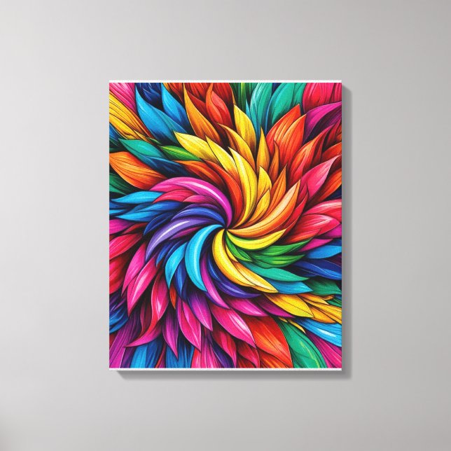 flower canvas print (Front)