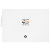 Flower card (Back Horizontal)