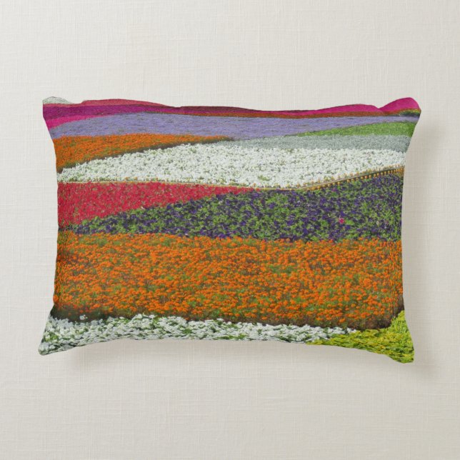 Flower Carpet Accent Pillow (Back)