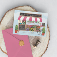 Flower Cart Farmer's Market Bridal Shower