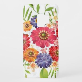Flower Case-mate Samsung Galaxy S9 Case by KraftyKays at Zazzle