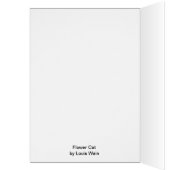 Flower Cat by Louis Wain Cards (Inside (Left))
