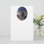 Flower Cat Oval (Standing Front)