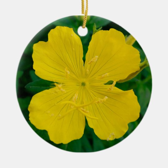 flower ceramic ornament