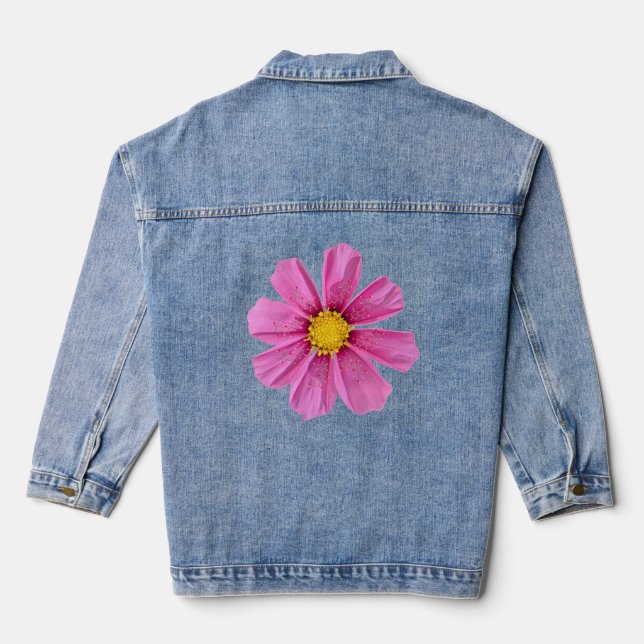 Flower Chemistry Denim Jacket (Back)