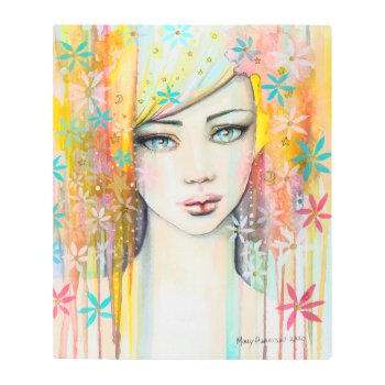 Flower Child Bohemian Girl Fantasy Art by robmolily at Zazzle