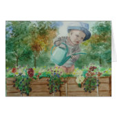 Flower Child Card - Customized (Front Horizontal)