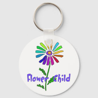 Flower Child Keychain