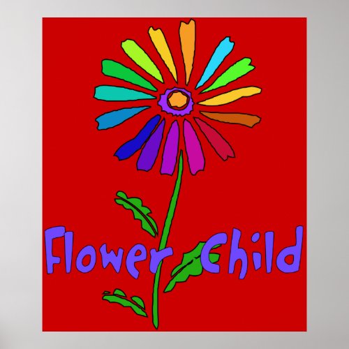 Flower Child Poster