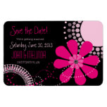 Flower Child Save The Date Magnet at Zazzle