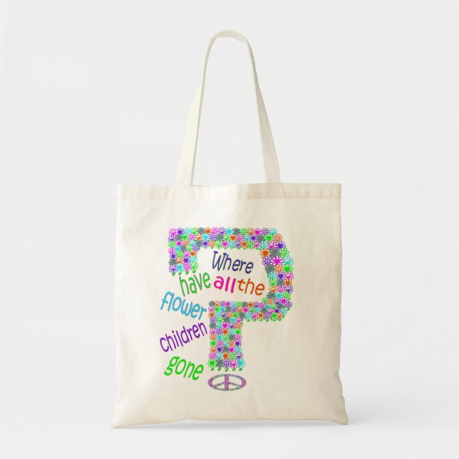 Flower Children Tote Bag (Front)