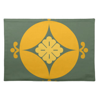 flower circle placemat