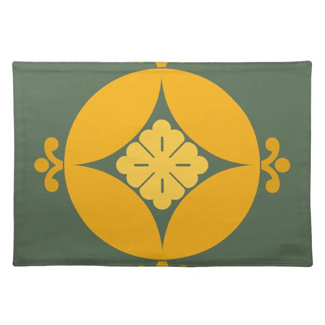 flower circle placemat (Front)