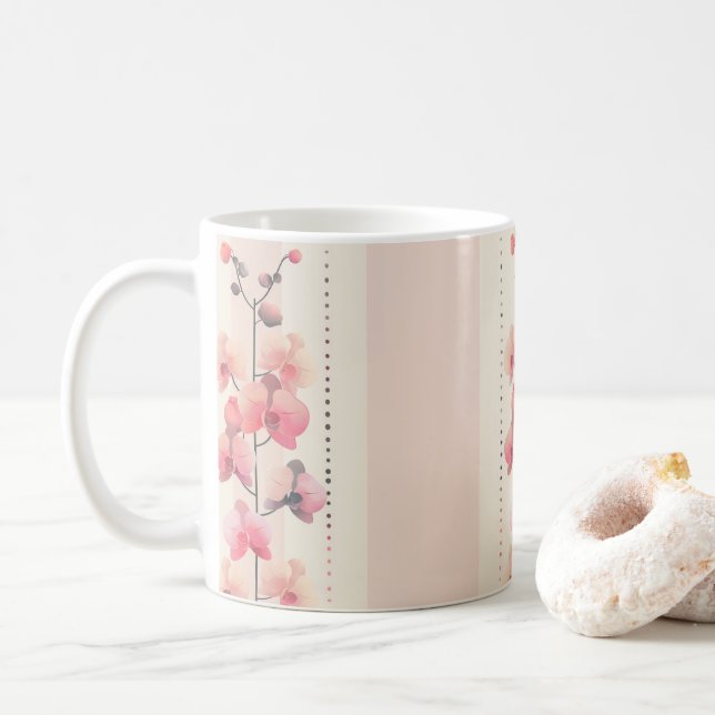 Flower Classic Mug (With Donut)