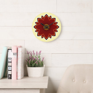 Flower Clock - Floral Design