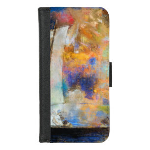 Flower Clouds, Redon iPhone 8/7 Wallet Case
