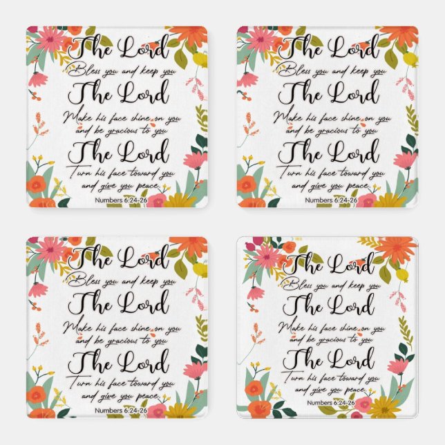 Flower Coaster Set (Set)