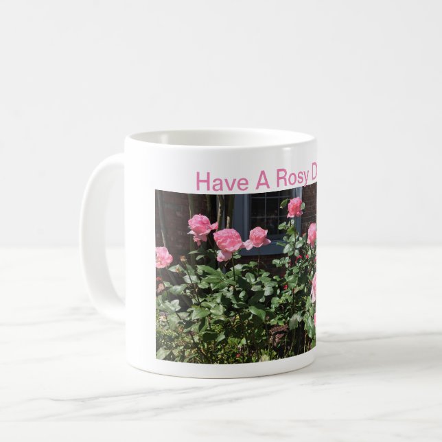 Flower Coffee Mug (Front Left)