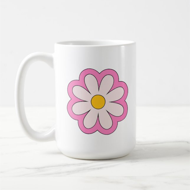 Flower Coffee Mug (Left)