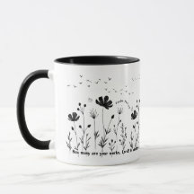 Flower Coffee Mug - 11oz, Flowers on Earth Mug
