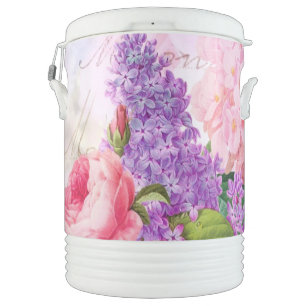 Flower Collage Igloo Cooler