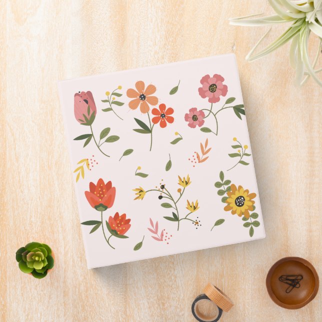 flower collection 3 ring binder (In Situ)