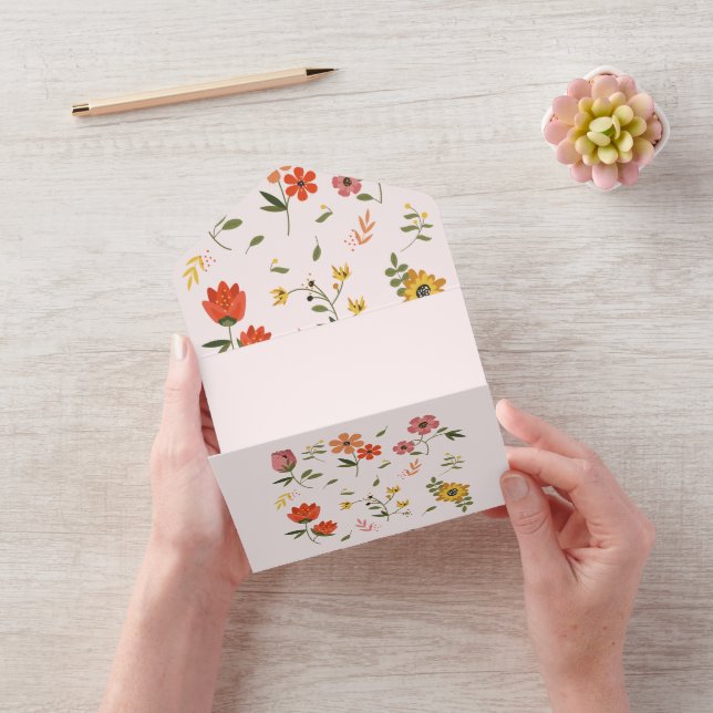 flower collection all in one invitation (Video)