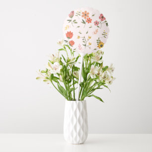 flower collection balloon