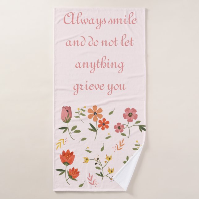 flower collection bath towel set (Bath Towel)
