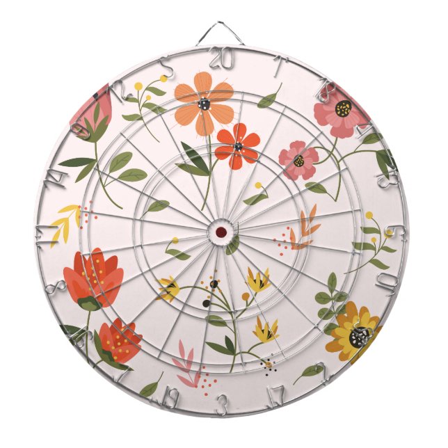 flower collection dart board (Front)