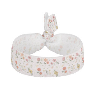 flower collection elastic hair tie