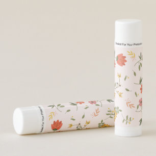 flower collection lip balm