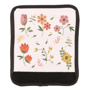 flower collection luggage handle wrap