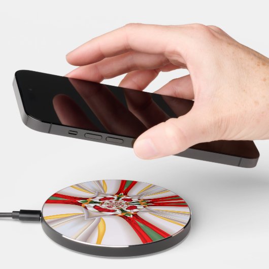 Flower Colorful Wireless Charger (Hand)