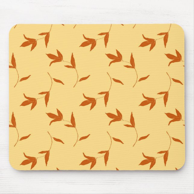 Flower Coloring Page Mouse Pad (Front)