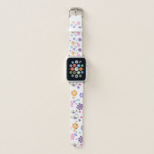 Flower Colourful Trending Design Leggings Apple Watch Band
