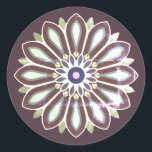 FLOWER COLOURFULL GIFT FOR MOM DAD SISTER SON BOSS CLASSIC ROUND STICKER<br><div class="desc">VISIT MY STORE FOR UNCOMMON DESIGNS.</div>