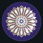 FLOWER COLOURFULL GIFT FOR MOM DAD SISTER SON BOSS CLASSIC ROUND STICKER<br><div class="desc">VISIT MY STORE FOR UNCOMMON DESIGNS.</div>