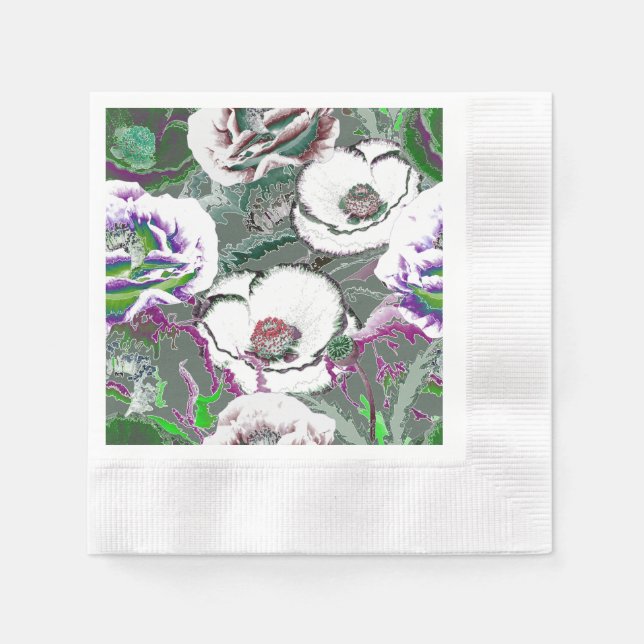 Flower composition. napkins (Front)