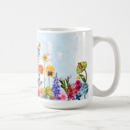 Flower Couple Mug