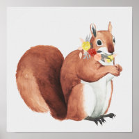Flower Crown Forester Squirrel