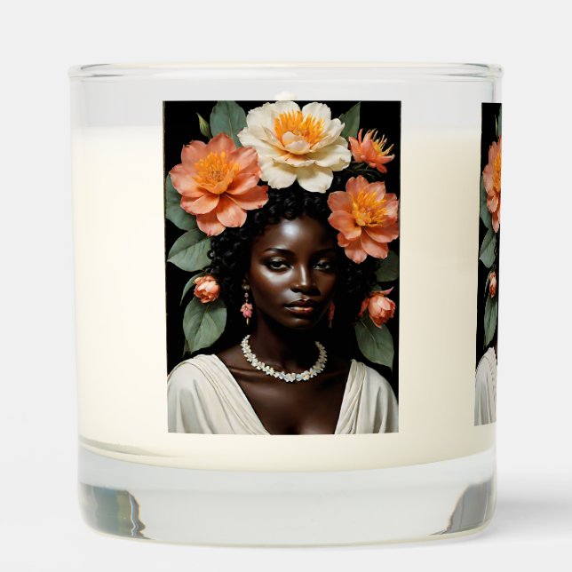 Flower Crown Scented Candle (Front)
