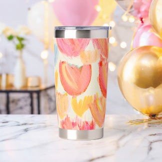 Flower Cup Insulated Tumbler
