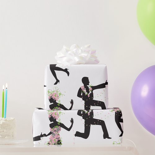 Flower Dancers Wrapping Paper