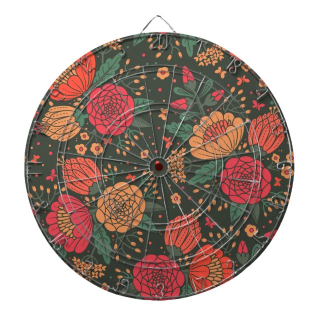 flower dart board (Front)