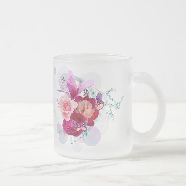 Flower Decor 12 Mug (Right)