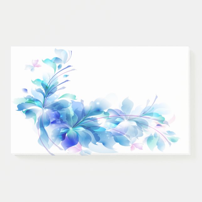 Flower Decor 23 Options Post-it Notes (Front)