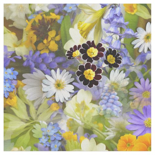 Flower Decor 49 Custom Fabric