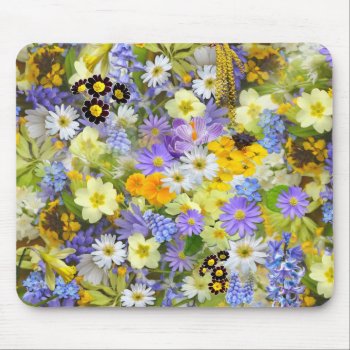 Flower Decor 49 Mousepads by Ronspassionfordesign at Zazzle