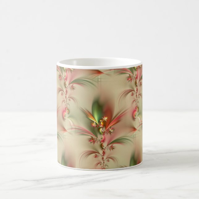 flower decor / wallpaper coffee mug (Center)